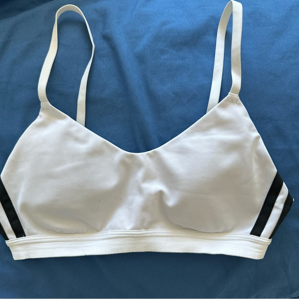 Adidas Sports Bra - Lightly Padded - White Colour